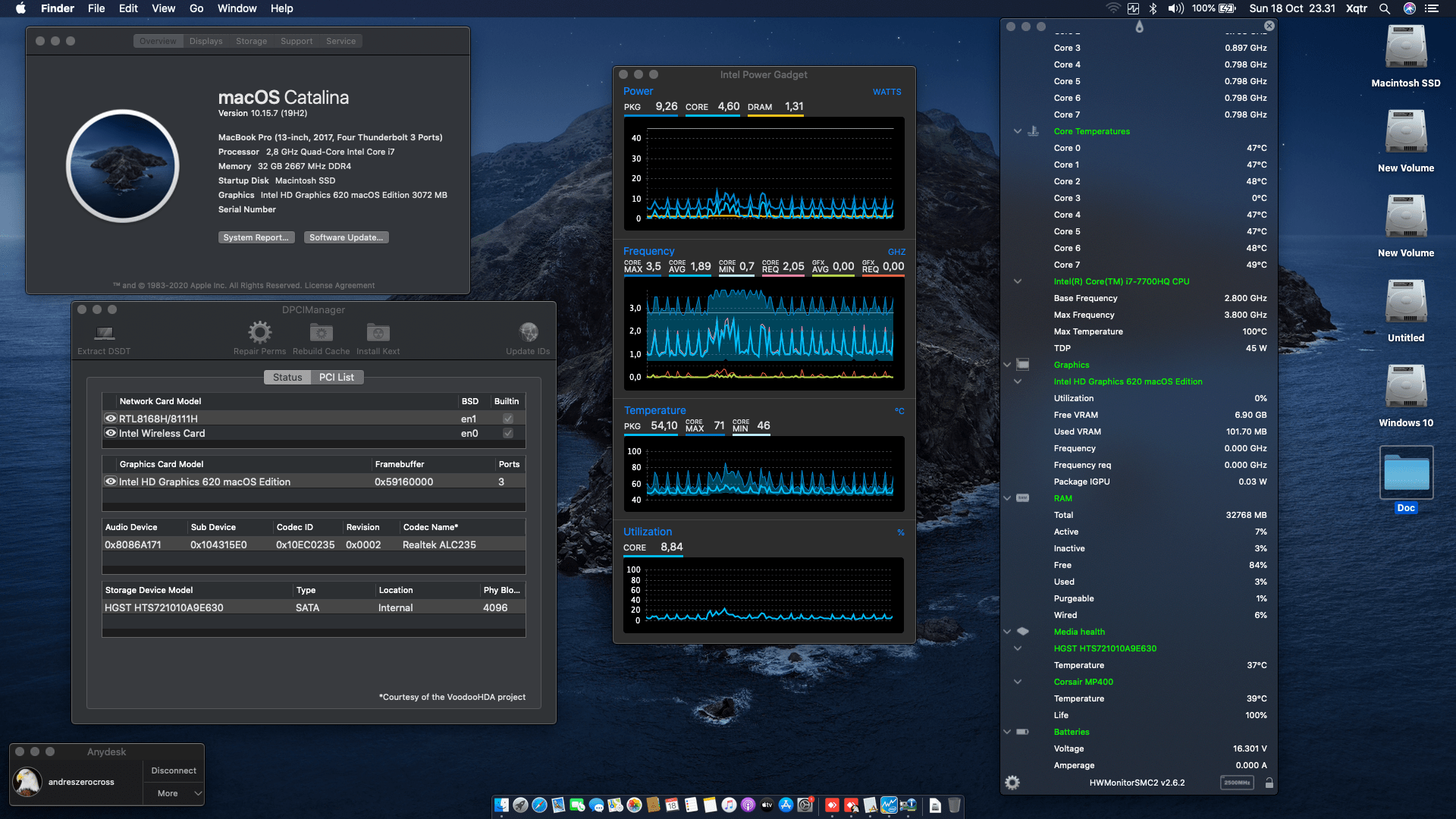 Asus ROG GL553VD FY380 6th [KabyLake   Intel HD 630 + I2C]   OpenCore 1